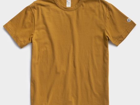 Champion Basic Tee in Trophy Gold Cheap