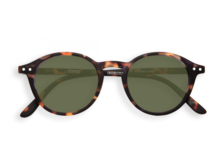 Izipizi Sun #D tortoise - green lenses Online Sale