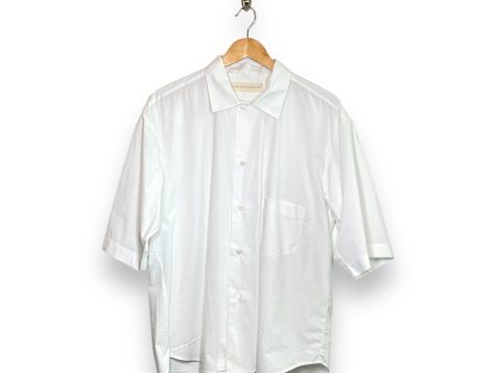 Jan Machenhauer Fred Oversize Shirt poplin white For Discount