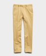 Sutton Seersucker Suit Trouser in Mustard Supply