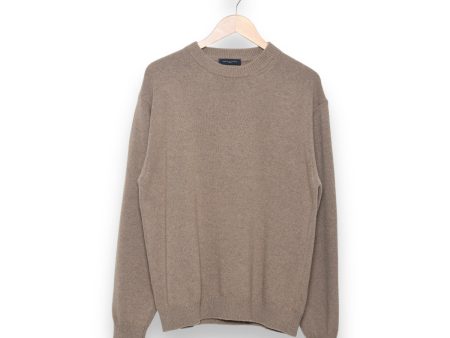 Daniele Fiesoli Cashmere Blend Crew DF 0067 natural For Discount