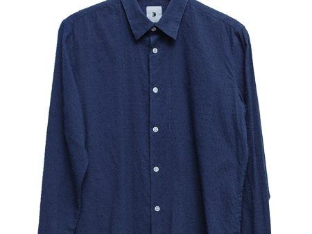 Delikatessen D715 340AB Feel Good Shirt navy chenille Cheap