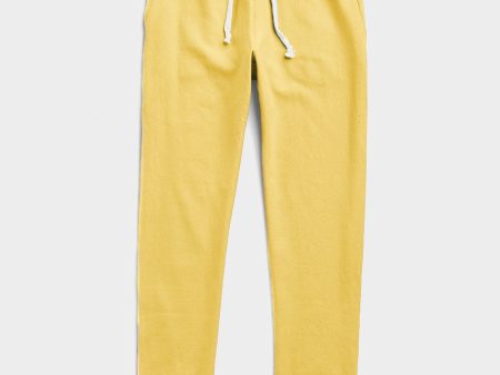 Lightweight Classic Sweatpant in Goldenrod Fashion