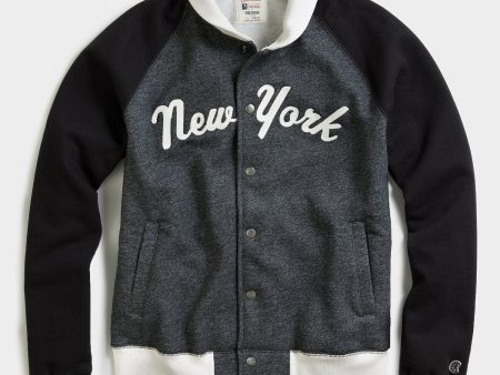 Champion New York Jacket in Dark Charcoal Pepper For Cheap