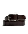 Andersons Dress Leather Belt in Burgundy For Sale