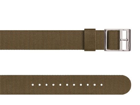 Timex Watch Strap in Olive Nylon on Sale