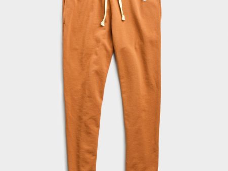 Lightweight Slim Jogger Sweatpant in Spice Fashion