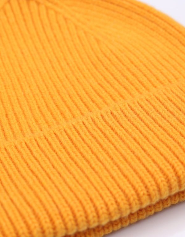 Colorful Standard Merino Wool Beanie burned yellow For Cheap