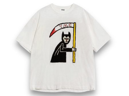 YMC Triple Tee Vixen off white Sale