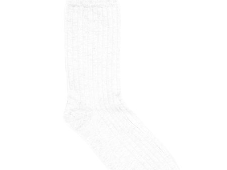 Corgi Dress Sock in White For Cheap