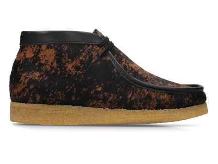 Clarks Wallabee Boot in Premium Hairy Tortoise Shell Print For Sale