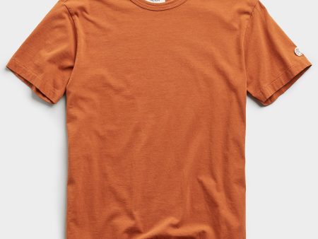 Champion Basic Jersey Tee in Spice Hot on Sale