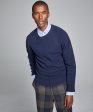 Cashmere Donegal Crew in Navy Online now