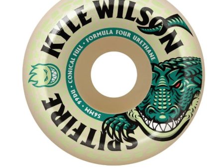 SPITFIRE FORMULA FOUR KYLE WILSON DEATH ROLL CONICAL FULL SKATEBOARD WHEELS on Sale