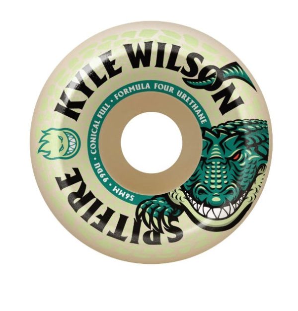 SPITFIRE FORMULA FOUR KYLE WILSON DEATH ROLL CONICAL FULL SKATEBOARD WHEELS on Sale