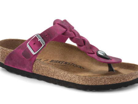 Birkenstock Gizeh Braid - Oiled Fuchsia Online Sale