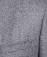 Sutton Lambswool Cashmere Sportcoat in Grey Heather on Sale