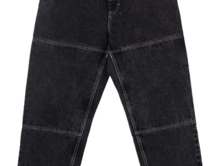 POLAR 93! WORK PANTS WASHED BLACK Discount