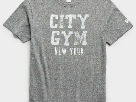 Champion City Gym New York Tee in Salt and Pepper Cheap