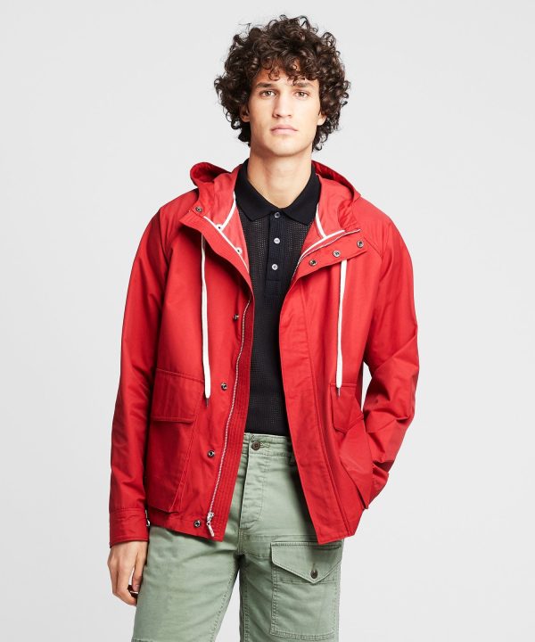 Made in New York Dock Jacket in Red Discount