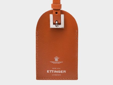 Ettinger Capra Luggage Tag in Tan For Cheap