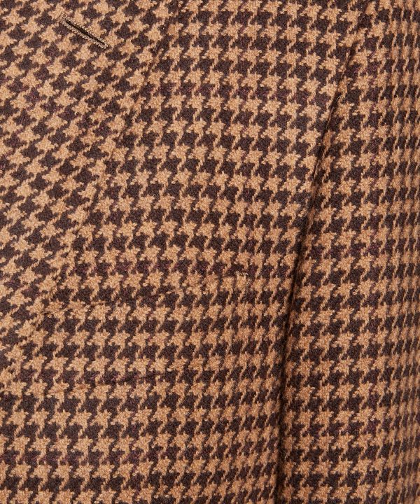 Sutton Houndstooth Sport Coat in Brown For Cheap