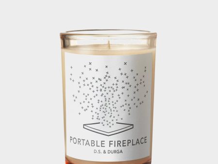 D.S. & Durga Portable Fireplace 7oz Candle Online Hot Sale