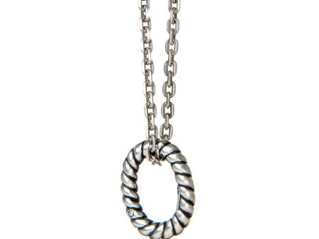 Eins Berlin Rope Pendant silver Fashion