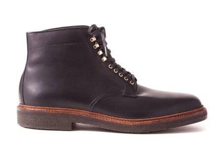 Alden Plain Toe Boot In Black Online Sale