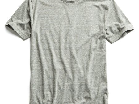 Heather T-Shirt in Pebble Grey For Cheap