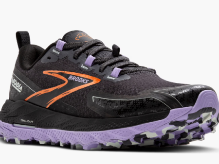 Brooks Cascadia 18 Women s - Ebony Sweet Lavender Copper For Sale