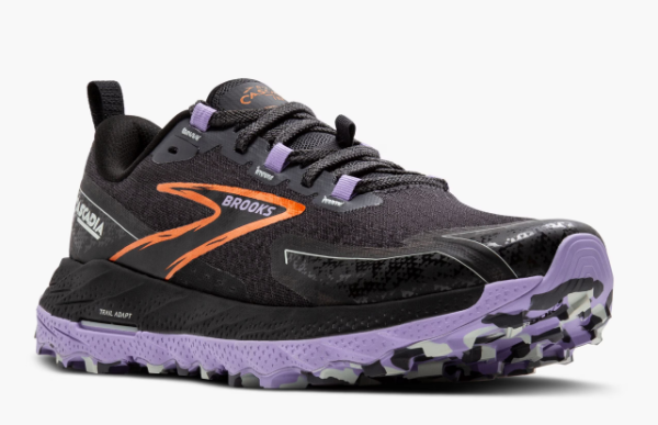 Brooks Cascadia 18 Women s - Ebony Sweet Lavender Copper For Sale