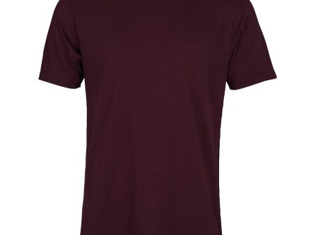 Colorful Standard Classic Tee oxblood red Online Hot Sale