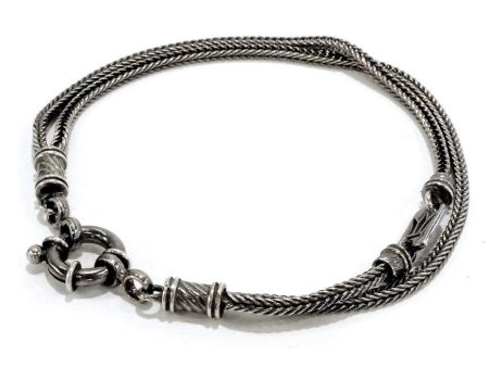 Eins Berlin Cordage Bracelet silver Cheap