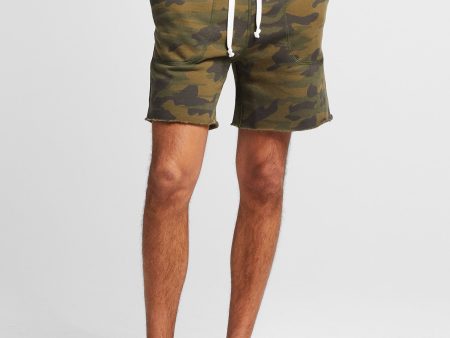 Fatigue Camo Cut Off Sweatshort Sale