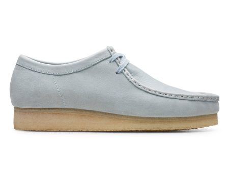 Clarks Wallabee Low Light Blue Combi Supply