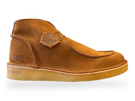 Oswen Ewaldi chestnut suede Hot on Sale