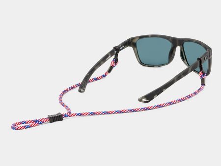 Croakies Universal Fit Terra Spec Cord in Stars & Stripes Online