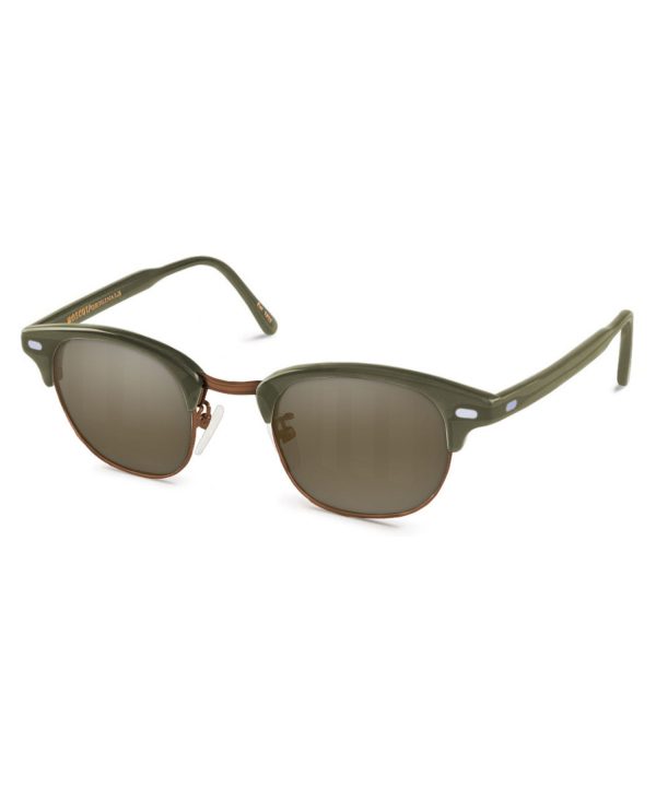 MOSCOT YUKEL Sunglasses in Olive Sale