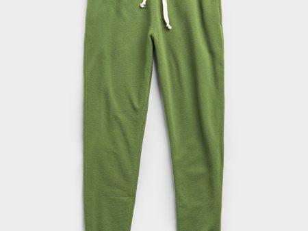 Lightweight Slim Jogger Sweatpant in Guacamole For Sale