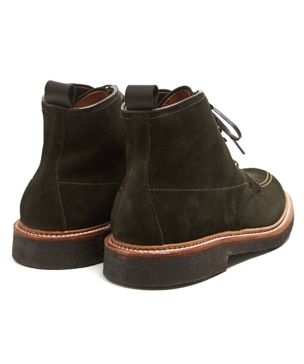 ALDEN SUEDE INDY BOOT IN DARK GREEN SUEDE EXCLUSIVE Online