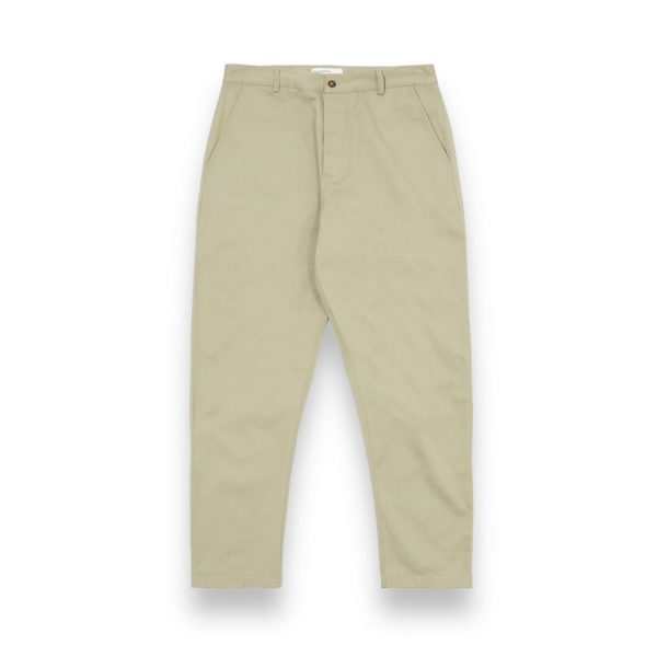 Universal Works Military Chino twill stone 00120 For Discount