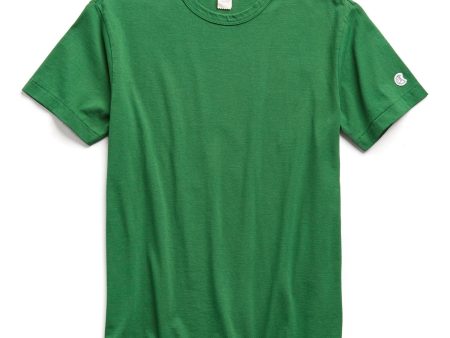 Champion Basic Jersey Tee in Cabana Green Sale