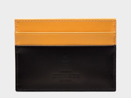 Ettinger Bridle Hide Flat Credit Card Case in Black Online Hot Sale