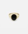 Miansai Heritage Ring, Gold Vermeil in Black Online Hot Sale