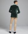 Sutton Velvet Sport Coat in Dark Green Fashion