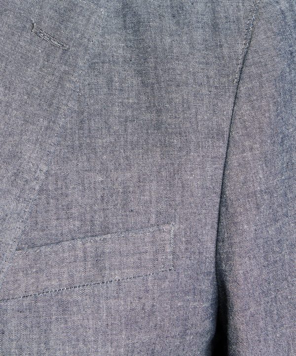 Chambray Traveler Suit Jacket in Indigo For Discount