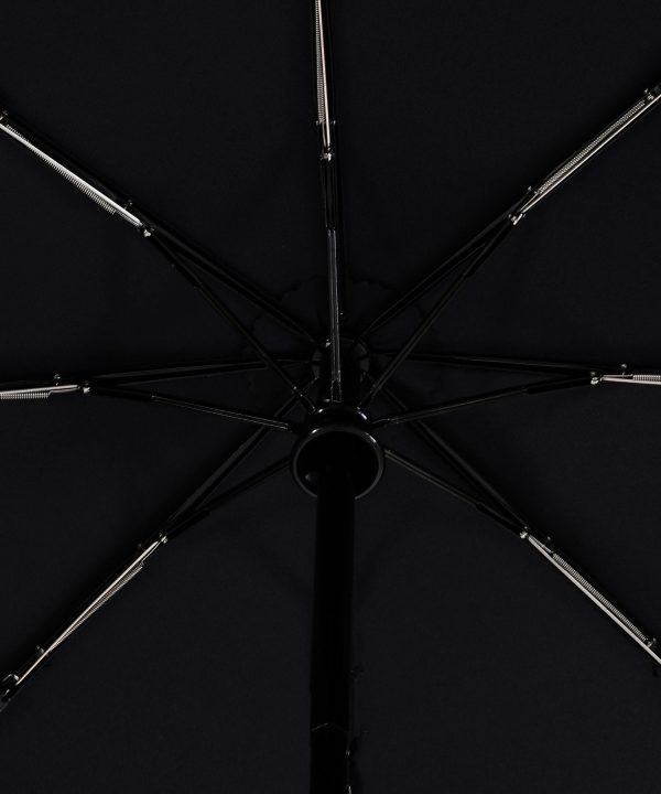 London Undercover Auto-Compact Umbrella in Black with Neon Strap Supply