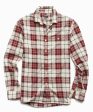 Red Plaid Portuguese Flannel Shirt Online now