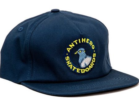 ANTIHERO PIGEON ROUND SNAPBACK HAT For Cheap